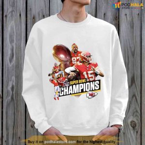 Super Bowl Kansas Champion Tshirt Kansas City Chiefs Sweatshirt