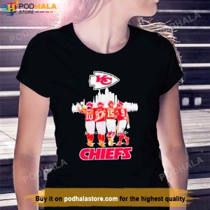 Super Bowl LVII Kansas City Chiefs Players Signatures TShirt