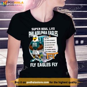 Super Bowl LVII Philadelphia Eagles Fly Eagles Fly TShirt