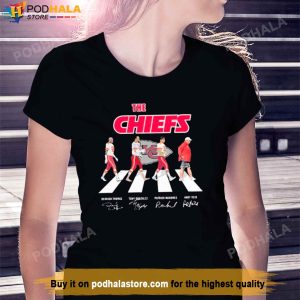 The KC Chiefs Abbey Road Kansas City Chiefs Signatures TShirt