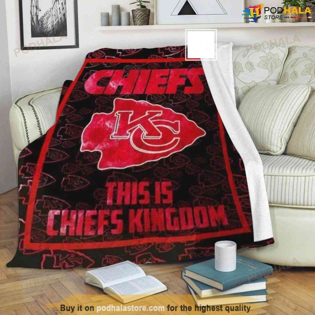 This is Chiefs Kingdom Kc Chiefs Blanket, Kansas City Chiefs Gifts