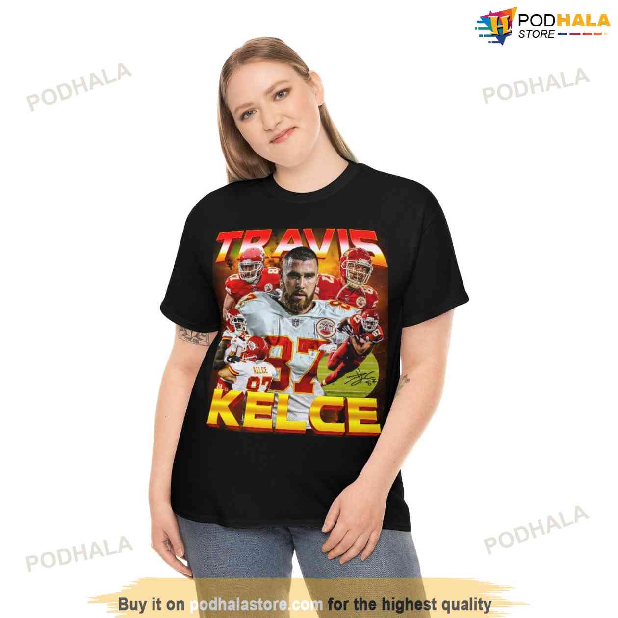 TRAVIS KELCE Kansas City Chiefs NFL Super Bowl Shirt - Bring Your