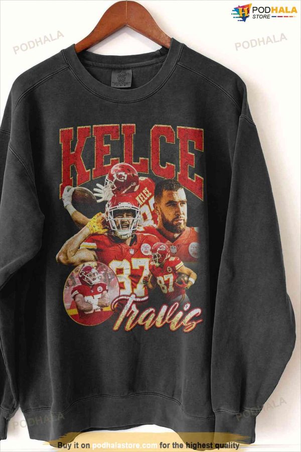 Travis Kelce Kc Chiefs Super Bowl Sweatshirt, American Football Shirt
