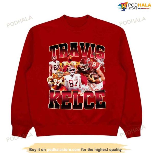 TRAVIS KELCE Player Shirt, Kansas City Chiefs Funny Super Bowl Shirt