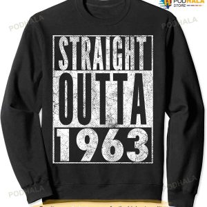 Vintage 1963 60th Birthday Gift Retro Dad 60 Years Old Sweatshirt