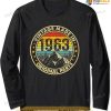 Vintage 60 Year Old Gifts Made in 1963 60th Birthday Long Sleeve T-Shirt