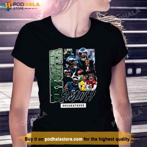 Vintage Devonta Smith Eagles Shirt Quez Watkins Football Player TShirt