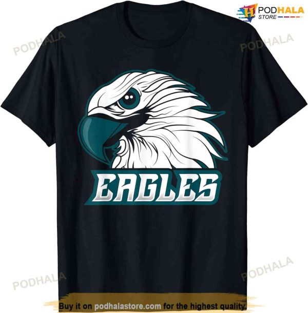 Vintage Eagles Flying Bird Inspirational Eagles Fly Design T-shirt