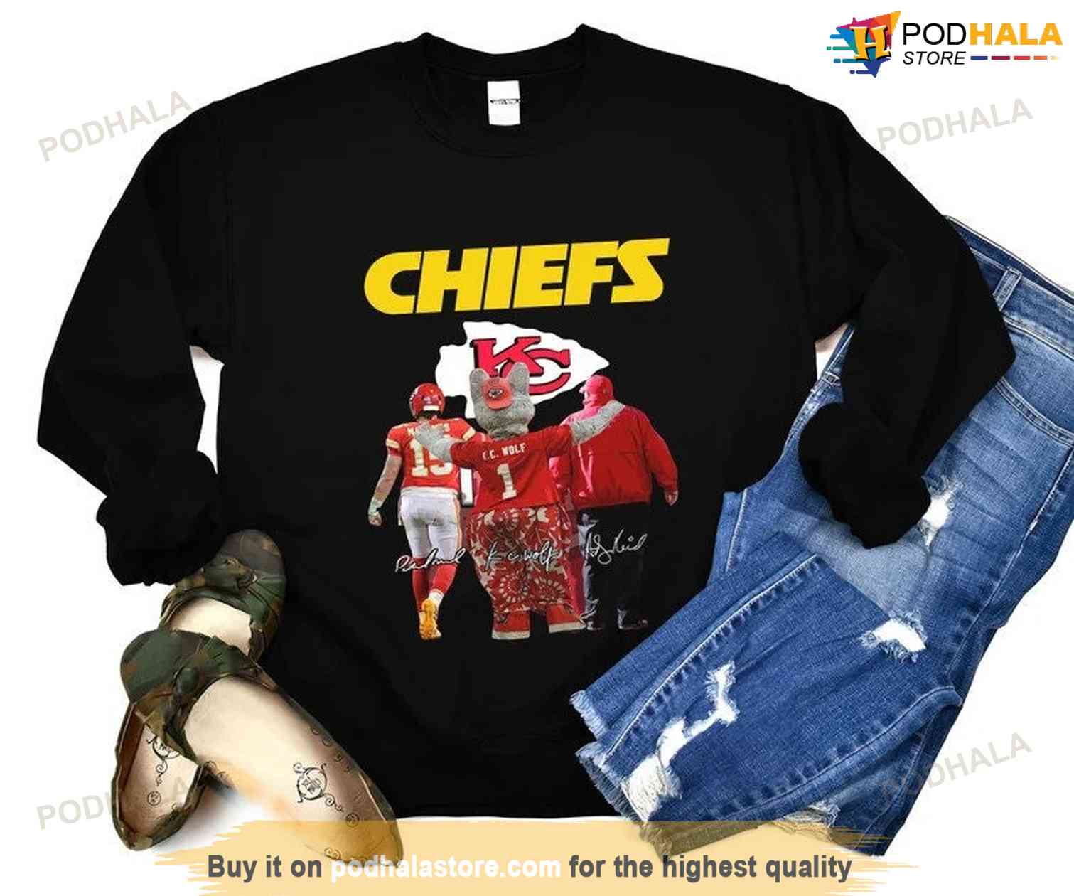 Vintage Football Kansas City Chiefs Sweatshirt, Super Bowl For Fans - Bring  Your Ideas, Thoughts And Imaginations Into Reality Today