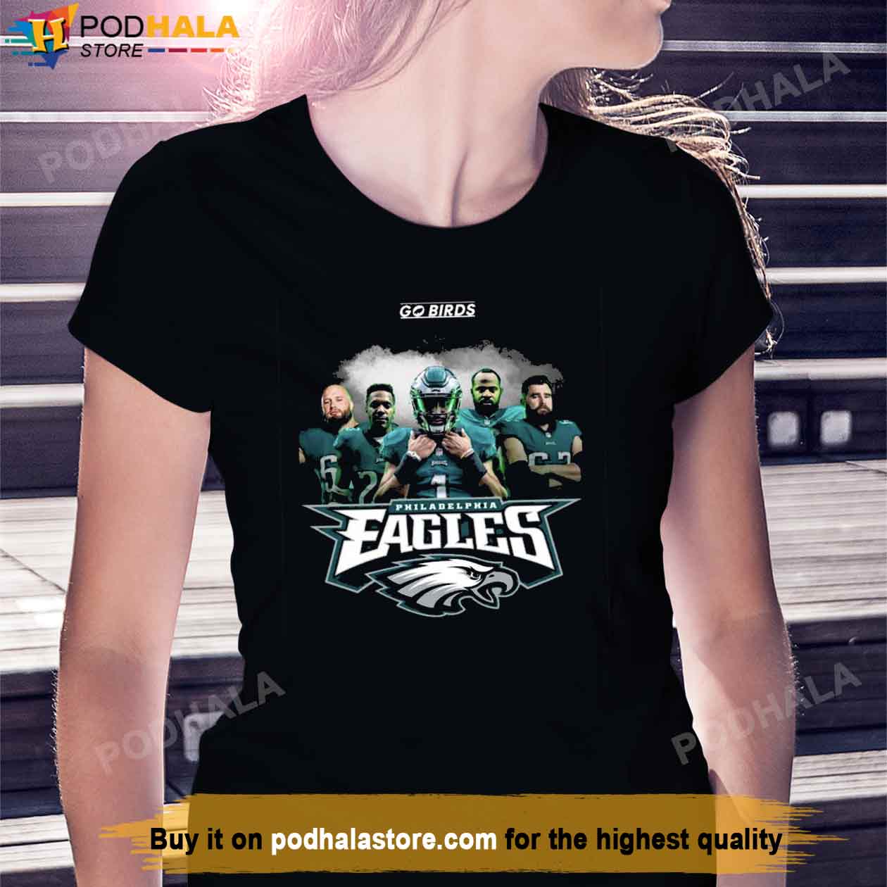 Vintage Philadelphia Eagles Shirt Go Bird NFL Football T-Shirt - Bring Your  Ideas, Thoughts And Imaginations Into Reality Today