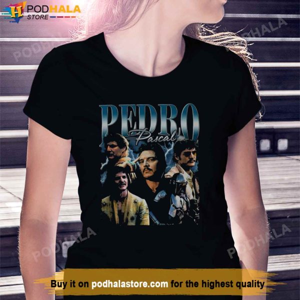 90s Inspired Vintage Pedro Pascal Shirt, The Last of Us Gift For Fans