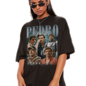 Actor Pedro Pascal Shirt, Narco Pedro Pascal Fans Gift