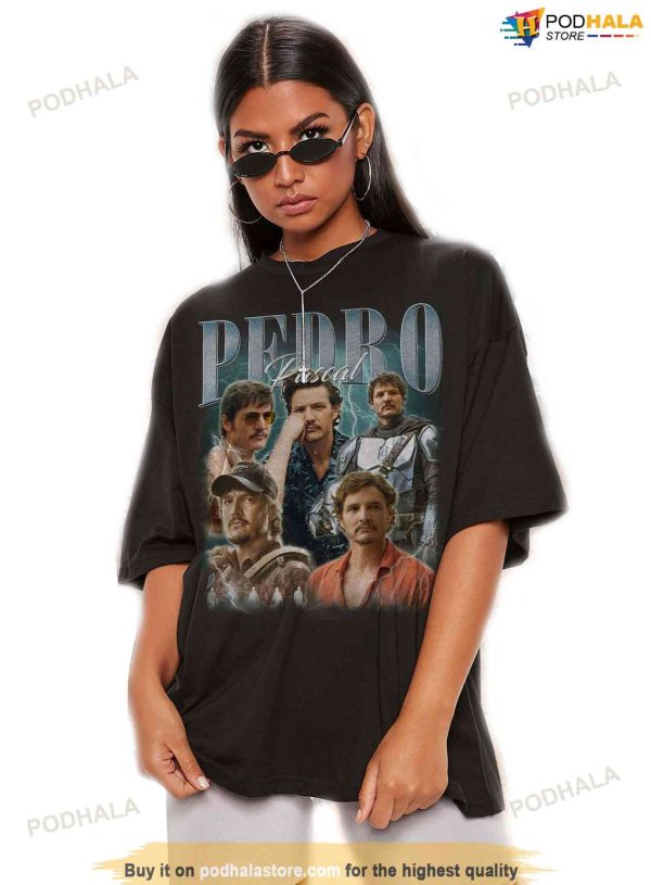 Actor Pedro Pascal Shirt, Narco Pedro Pascal Fans Gift