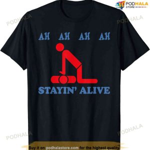 Ah Ah Ah Ah Staying Alive Cpr Emergency T-shirt