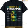 Anatomy Of A Pineapple Funny Upside Down Pineapple Swinger T-shirt