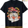 Astronaut Cottagecore Frog Aesthetic Men Women Graphic T-shirt