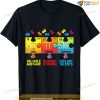 Autism Awareness Puzzle Chemical Elements T-shirt