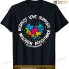 Autism Shirt Women Men Respect Love Support Autism Awareness T-shirt