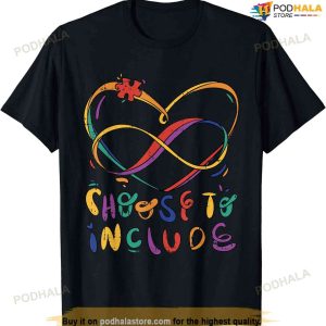 Choose To Include Autism Awareness Teacher Special Education T-shirt