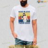 Christian Athlete Apparel Gym God Bless These Gains Funny Jesus Shirt