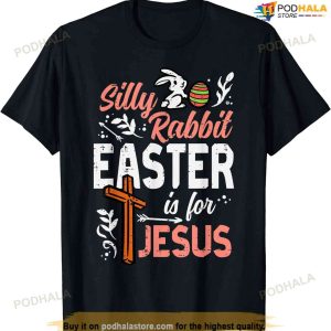 Christian Silly Rabbit Easter For Jesus Men Boys Teen Youth T-shirt