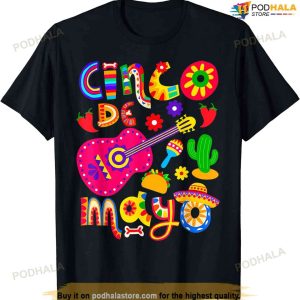 Cinco De Mayo Shirt Mexican Fiesta 5 De Mayo T-shirt