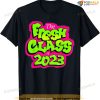 Class Of 2023 Senior Fresh 90s Retro Tv Style Graduation T-shirt