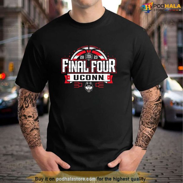 Connecticut Huskies Final Four 2023 Basketball Bold Shirt, NCAA Gift For Fans