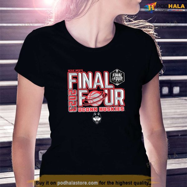 Connecticut Huskies Final Four 2023 Basketball Dunk Shirt, NCAA Gift For Fans