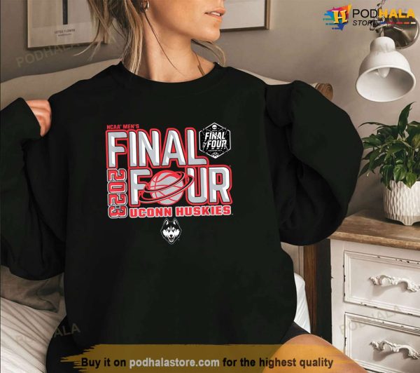 Connecticut Huskies Final Four 2023 Basketball Dunk Shirt, NCAA Gift For Fans