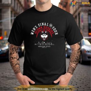 Connecticut Huskies Final Four 2023 Basketball Hoops Shirt, NCAA Gift For Fans