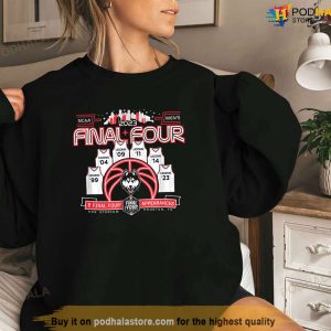 Connecticut Huskies Final Four 2023 Basketball Jerseys TShirt NCAA Gift For Fans 2