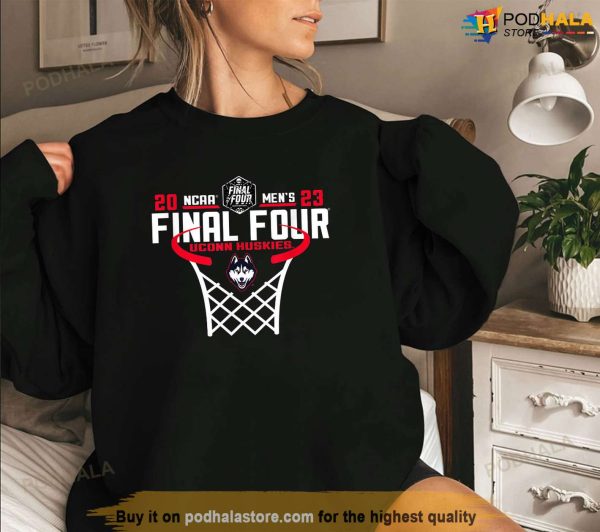 Connecticut Huskies Final Four 2023 Basketball Net Shirt, NCAA Gift For Fans