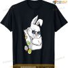 Cool Easter Bunny With Sunglasses  Easter Eggs Happy Easter T-shirt