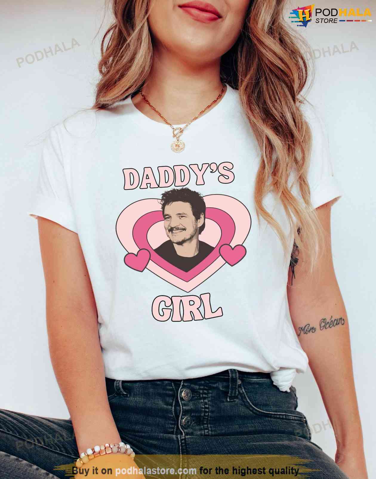 Daddy’s Girl Pedro Pascal Shirt, The Last of Us Movie Gift For Fans