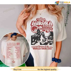 Daisy Jones and The Six Aurora World Tour Shirt, 1978 World Tour Gift