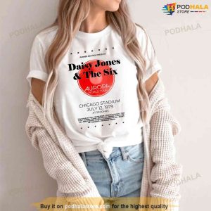 Daisy Jones and The Six Aurora World Tour Shirt, Taylor Jenkins Reid Shirt