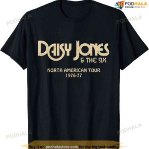 Daisy Jones and the Six Shirt, North American Tour 1976-77 Vintage T-Shirt
