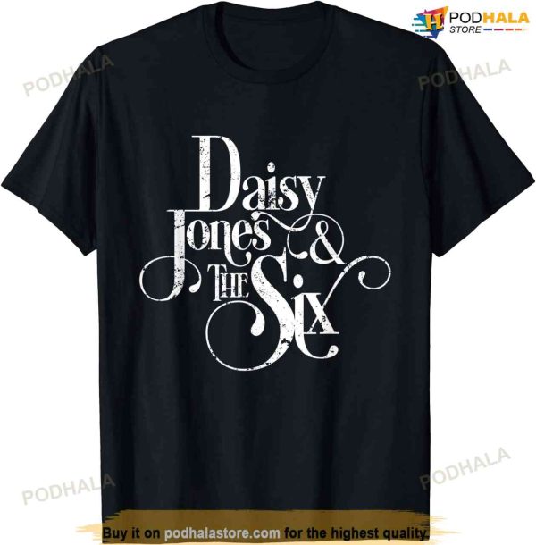 Daisy Jones and the Six Shirt, Vintage Band Logo T-Shirt