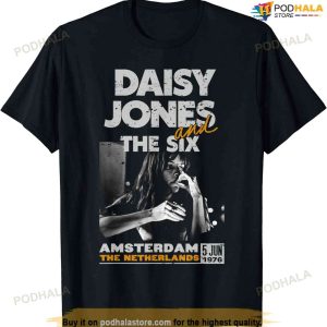 Daisy Jones and the Six Shirt, Vintage Daisy Amsterdam T-Shirt
