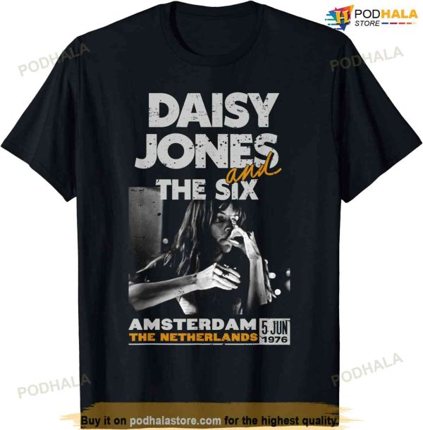 Daisy Jones and the Six Shirt, Vintage Daisy Amsterdam T-Shirt