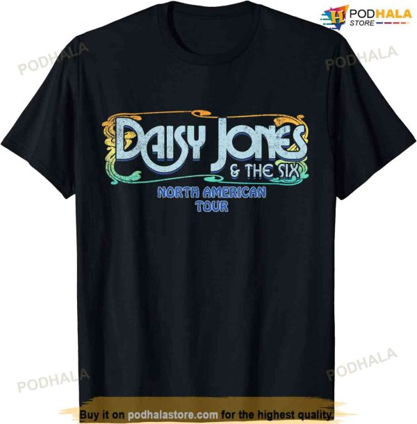Daisy Jones and the Six Shirt, Vintage North American Tour T-Shirt