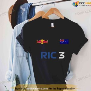 Daniel Ricciardo 2023 F1 Shirt , Motor Sports Tshirt , Redbull Team