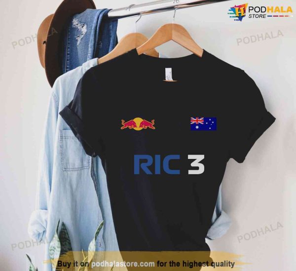 Daniel Ricciardo 2023 F1 Shirt , Motor Sports Tshirt , Redbull Team