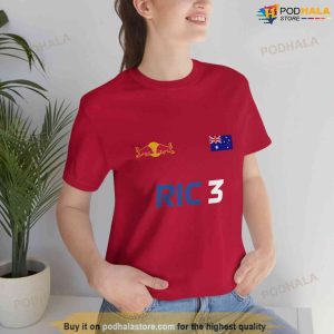 Daniel Ricciardo 2023 F1 Tshirt Motor Sports Tshirt Redbull Team