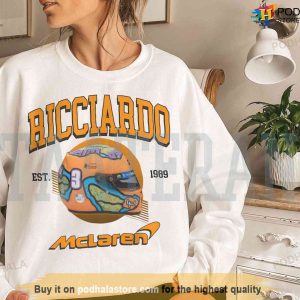 Daniel Ricciardo Crewneck Sweatshirt, Formula One Daniel Ricciardo Shirt