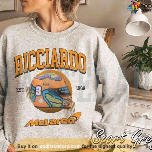 Daniel Ricciardo Crewneck Sweatshirt Formula One Daniel Ricciardo T shirt