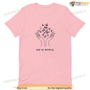Daniel Ricciardo Enjoy The Butterflies Tshirt Gift For Daniel Ricciardo Fans