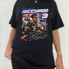 Daniel Ricciardo Shirt, Champion Formula 1 Tee, Racing F1 Player Merch