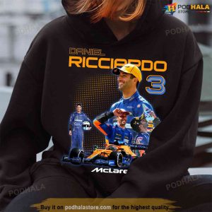 Daniel Ricciardo Shirt Mclaren Racing Shirt F1 Formula One Gift 2